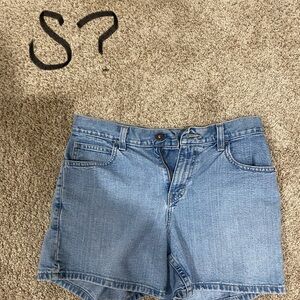 Vintage denim shorts